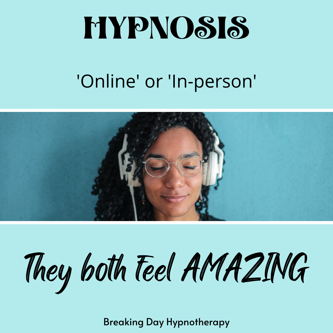 Hypnosis Online or In-person